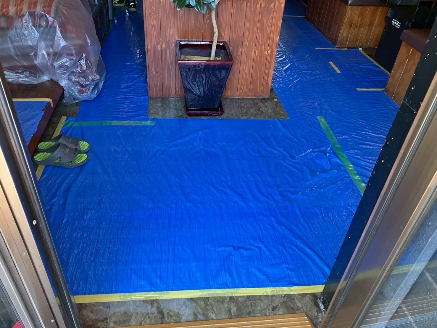 【ロースターテーブル 排気ダクト清掃】千葉県千葉市 焼肉店 M 様